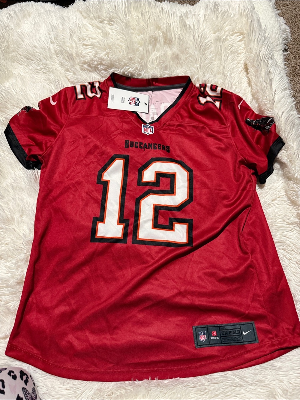 Nike Kids Tampa Bay Buccaneers #12 Red/Black Jersey